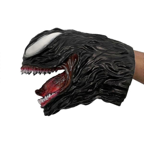 Marvel Cosplay Venom 3 Handsker Hånddukke Simulationslegetøj Julegyserrekvisit [MI]