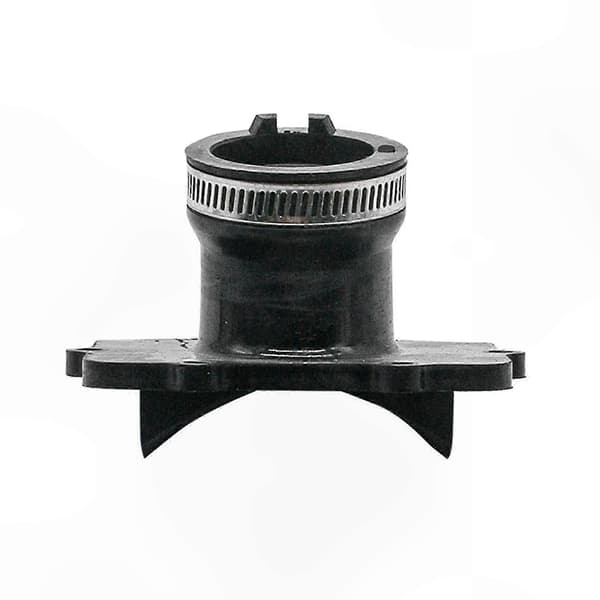 2-pak karburatorflangeadapter indsugningsmanifoldmuffe 420867300 til snescootermodeller Black