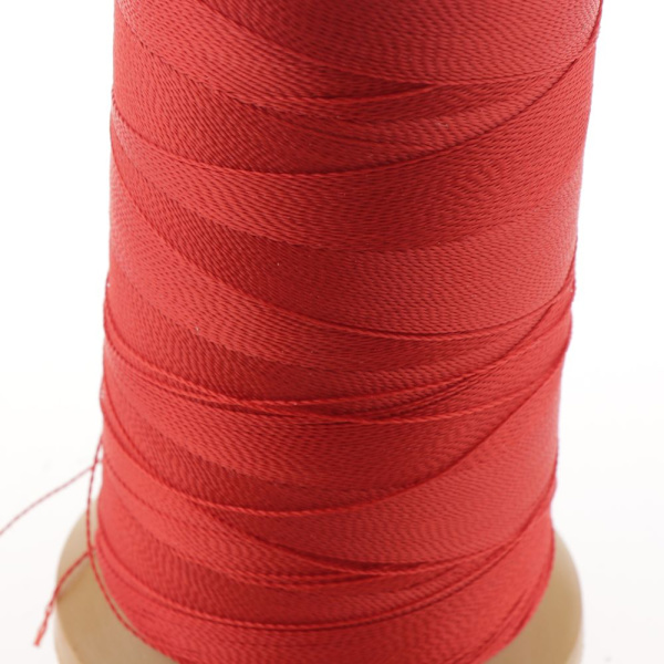 210d Polyester Allround Sytråd för Sömnadstillbehör 1 Rulle Röd
