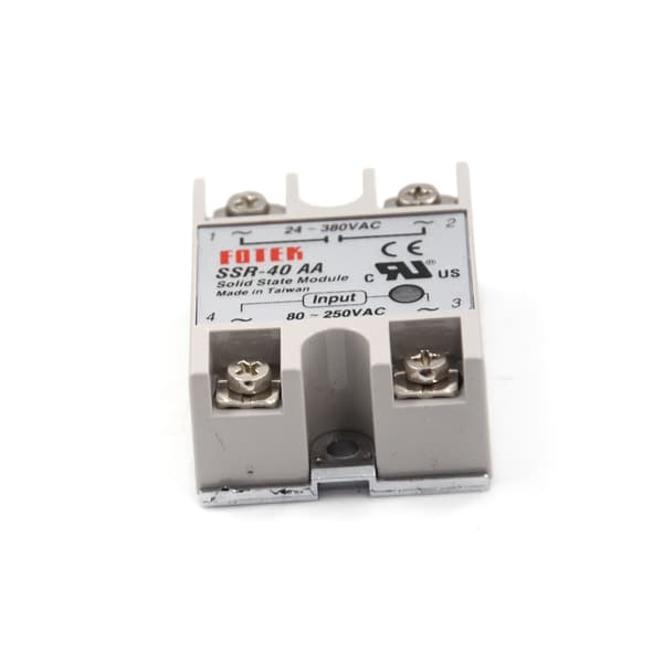 solid state -rele SSR-40AA-H 40A todellinen 80-250V AC - 90-480V[RM]