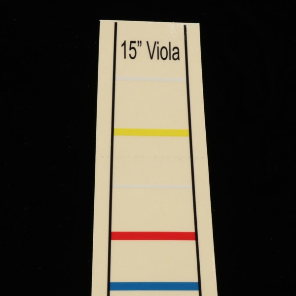 Viola Fret Finger Sticker Etikett Cello Viola Position Marker 15inch Viola