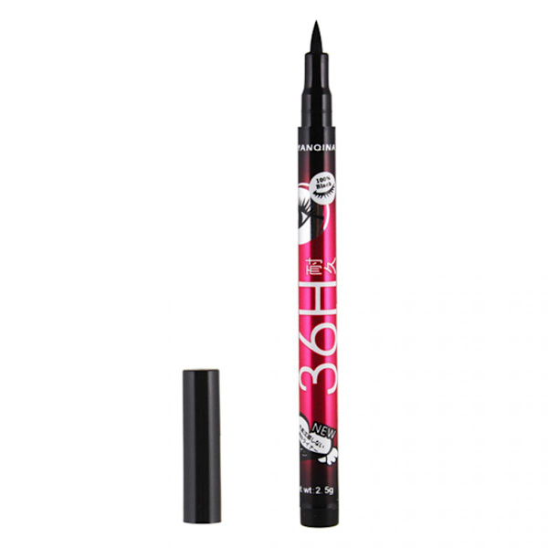 Stylo Eyeliner Liquide Precision Smudgeproof Eye Liner Definer Noir