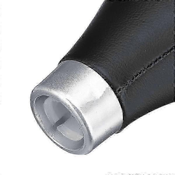 Til BMW Serie Sort Læder Manuel Gearskifteknop Med Adapter (5-trins) 26s