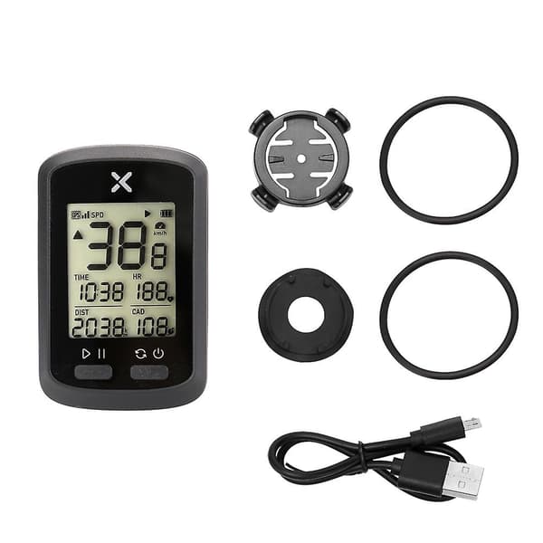 [RM]Bike Computer G+ Wireless GPS Speedometer Waterproof Road Bike MTB Bicycles Backlight BT ANT+ with C