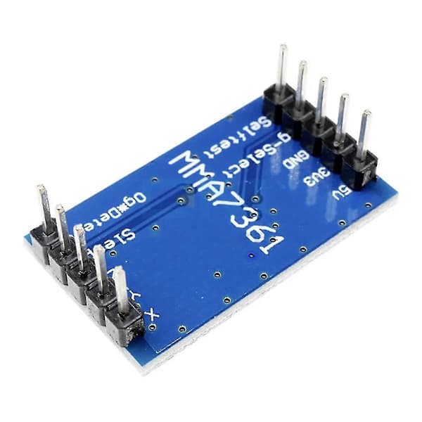 Mma7361 accelerationsvinkel hastighedssensormodul hældningsaccelerometer accelerationskort til [MI] Blue