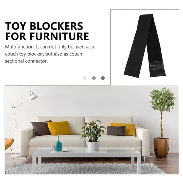 [RM] Legetøjsblokering til under sofaen, elastisk, 4 stk. justerbar blokering