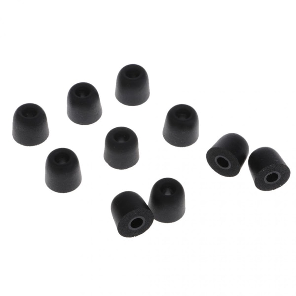 20x Silikon 4.5mm Öronproppar Hörlurar Memory Foam För In-Ear Hörlurar