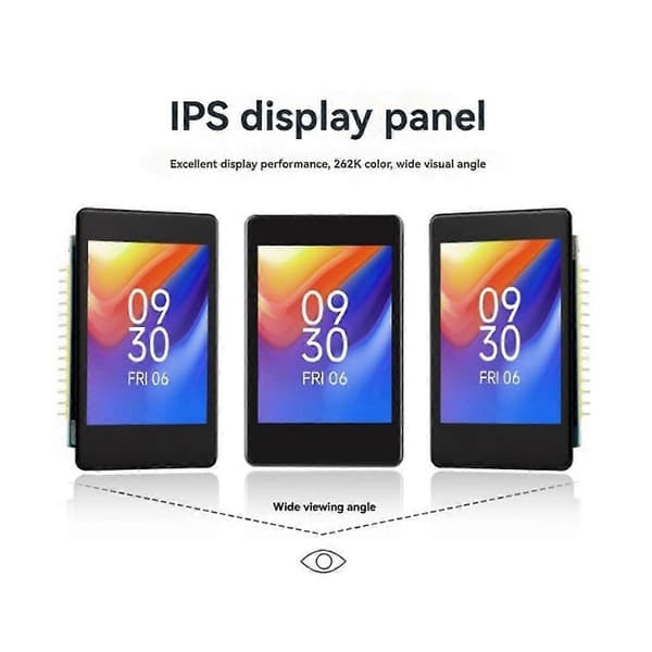 ESP32-S3 2,8 tommer Display Udviklingskort 480x640 RGB Kapacitiv Touch Display Skærm Understøtter WiFi & Bluetooth