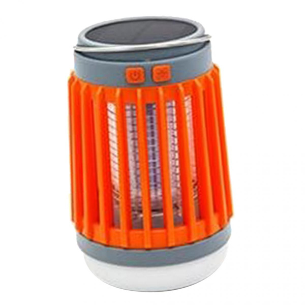 Inomhus Utomhus USB Soldriven Myggdödare UV-lampa Insektsfälla