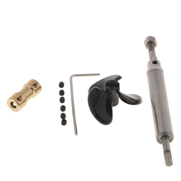 Drivbåt Båtdelar 10cm Metall Drivaxel System Set För 2mm Motor