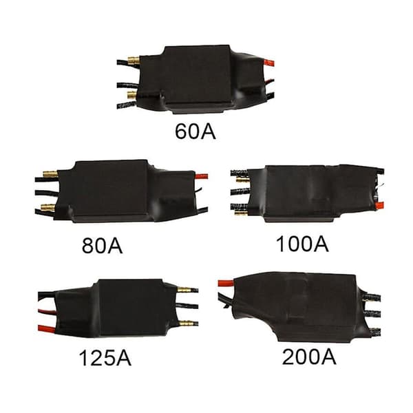 [RM]Borstlös vattenkylande elektrisk hastighetsregulator ESC för RC-båtmodell 60A Multi