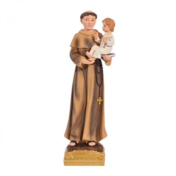 Harts Kreativ europeisk religiös Hålla Baby Jesus Staty Skulptur Figurin Prydnad Dekor Hantverk, kan ge dem många minnen