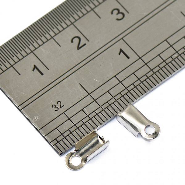 200 st Smycken DIY Kopparanslutning Ändkrok Halsband 10x4,5mm