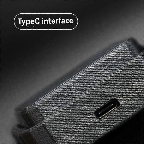 Programmerbart USB-tastatur med stor enkelt tast til brugerdefinerede makroer og genvejsfunktioner som kopier/indsæt Black
