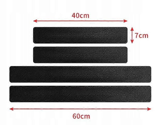 Protective Decals For Sills Citroen Berlingo C3 C4 C5