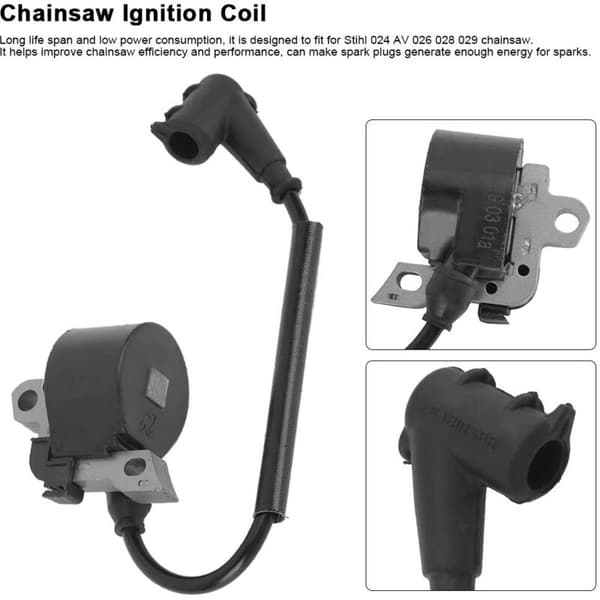 [RM]Liineparalle Ignition Coil Accessory for Stihl 024 AV 026 028 029 Compatible with Ignition Coils Includes Wires for Switch