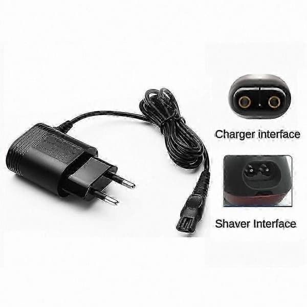 Shaveroplader HQ8505 15V EU-stik Erstatningsstrømadapter