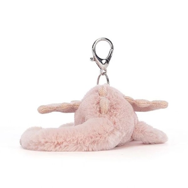 Jellycat Amuseables Rose Dragon Väskberlock 22cm