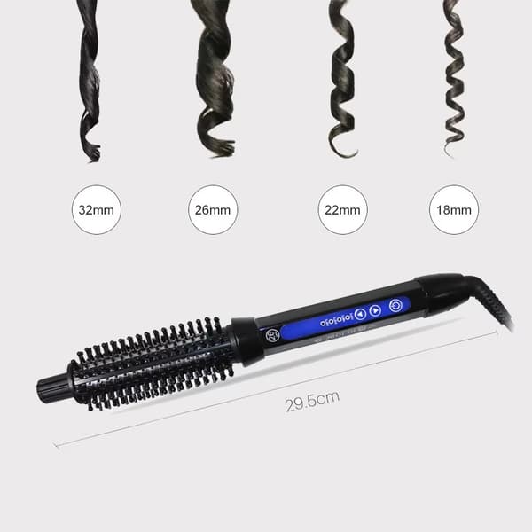 [RM] Ceramic Silicone Styling Brush white 32mm