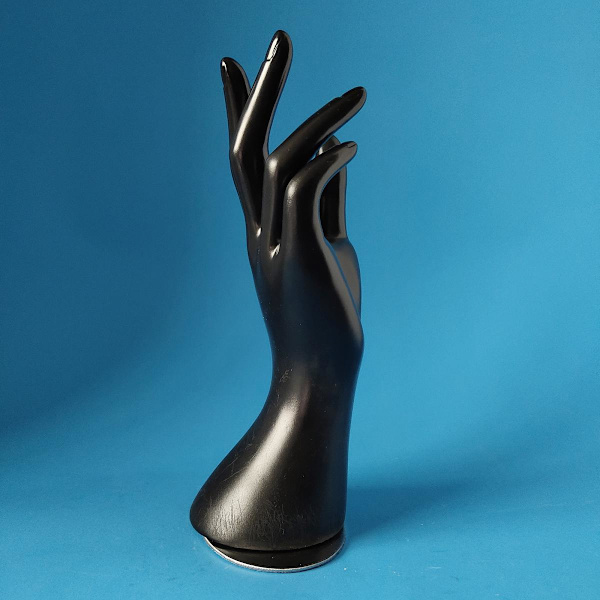 St MANNEQUIN HAND Modell SMYCKEN ARMBAND DISPLAY STATIV Svart