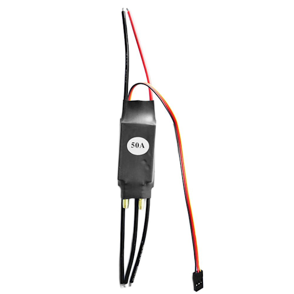 30A/50A/80A/100A Borstlös ESC Hastighetsregulator Fäste för RC Båt 50A