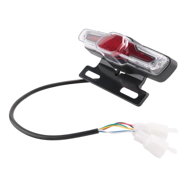 [RM]Elcykel 5 LED Baglygte Elcykel E-cykel Lys Red