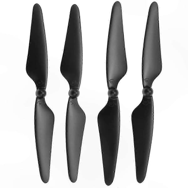 4 stk. propelblade til RC Quadcopter 2CW/2CCW reservedele Black