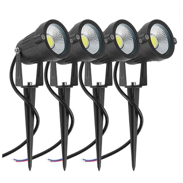 [RM]4-pack Garden Lighting Outdoor LED Lamp Pathway Garden Waterproof