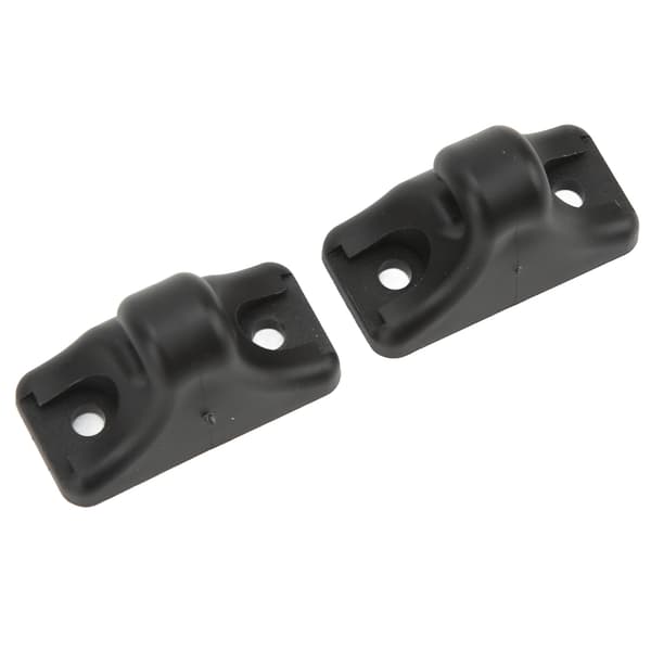 [RM] 2 Pcs Sun Visor Mounting Bracket Clip 94473143900 Black Compact Scratch Resistant Fits Porsche 924 944 968