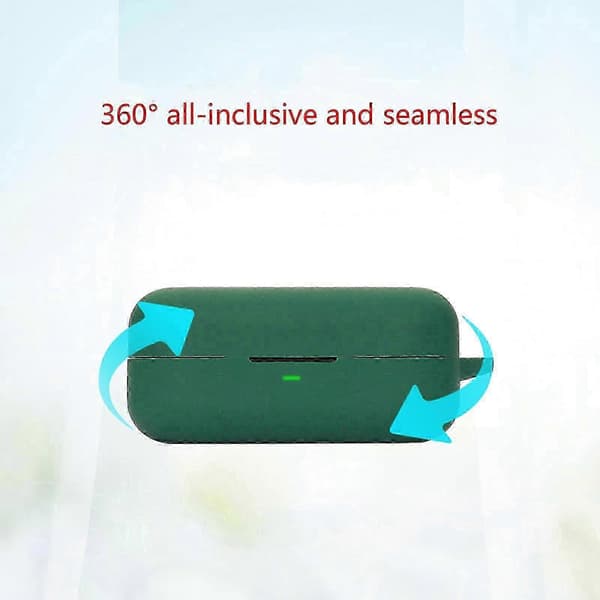 Til B&O Beoplay-EX Stødsikker Blød til Shell-hus Ærme Anti-ridse Silikone C Dark green