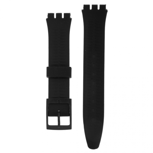 17mm Silikon Gummi Armband Klocka Transparent Vattentäta Klockarmband
