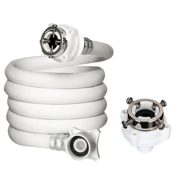 [RM]Washing Machine Hose, Compatible with Most Appliances, Pressure-Resistant Design, Three-Layer Explosion-Proof Technology, Steel Head, Anti-Rust