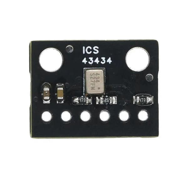 2X ICS-43434 I2S 3.3V MEMS Mikrofonmodul Breakout Lavpris Lavpasfilter Minimodu