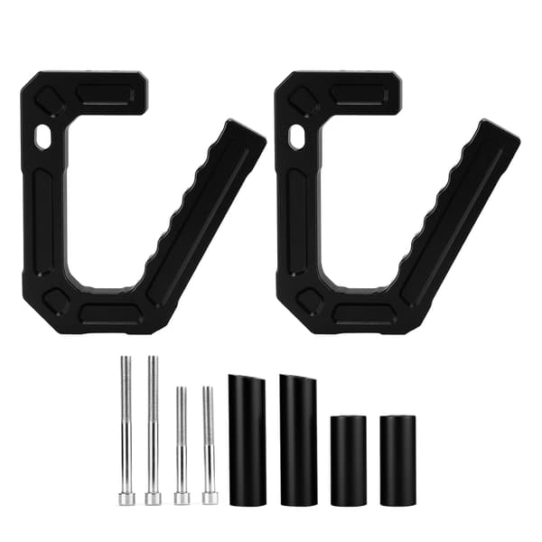 [RM]Front Grip Handle for Jeep Wrangler JK 2007-2018 - Black Aluminum Alloy Replacement