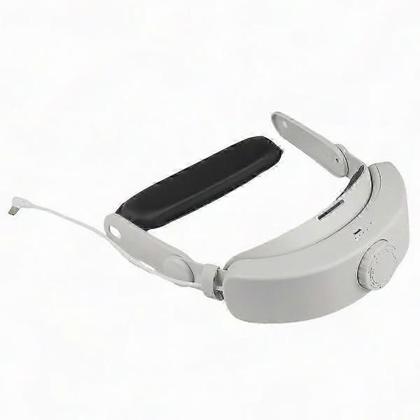 Hodebånd med batteri for Oculus Quest 3/Quest 3S, justerbart Elite-stropp erstatningstilbehør for Meta Quest 3/3S