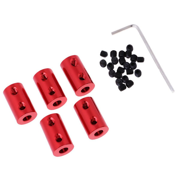 2-5mm RC Bil Båt Motoraxelkoppling Rigid Koppling