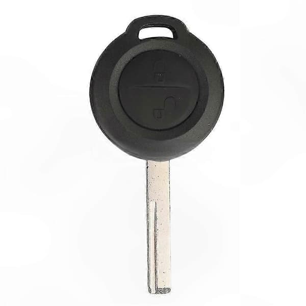 2-knaps 433MHz nøglefjernbetjening til Mitsubishi Colt Cabriolet 2002-2012 Black