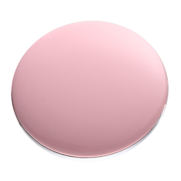 Bärbar Sminkspegel med Förstoring och Dubbelsidig Resespegel Rosa