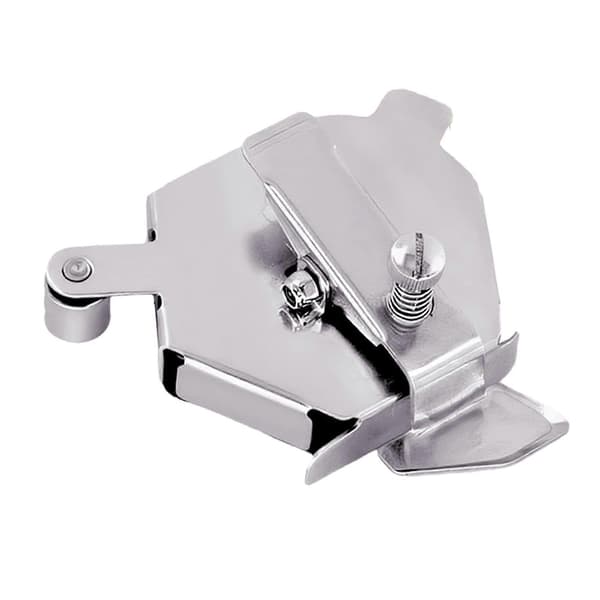 2X magnetisk sömnadsguide för symaskin, multifunktionell fållguide, sömnads- och quiltningstillbehör Silver