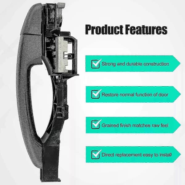 For Renault Trafic 3 Opel Vivaro Right Side Sliding Door Handle Holder