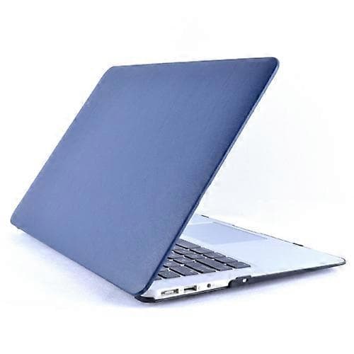 Bärbar PU-läderfodral för MacBook Pro 15,4 tum A1286 (2008 - 2012) (Mörkblå)