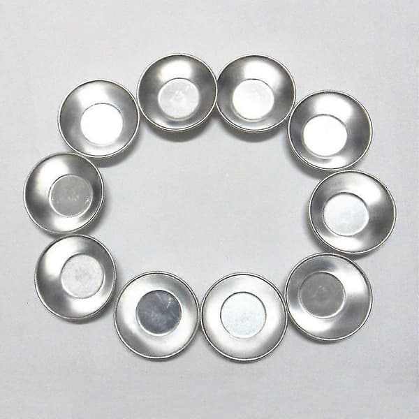 [RM]20 stk. anodisert aluminium eggterte cupcake kake kjeksform puddingform bakeverktøy