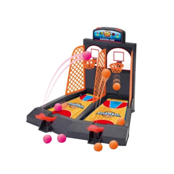 Family Fun Toys Mini Basketboll Skjut Finger Spel För Barn
