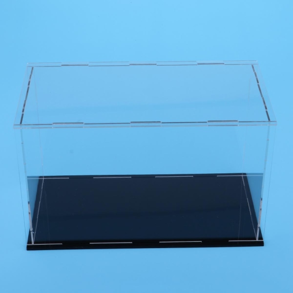 Genomskinlig Akryl Displaybox Dammtät Kub Akryl För Gundam Docka Display