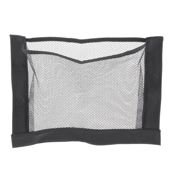Portabel Bil Baksäte Lastnät Dubbla Lager Förvaring Elastiskt Nät 25x60cm