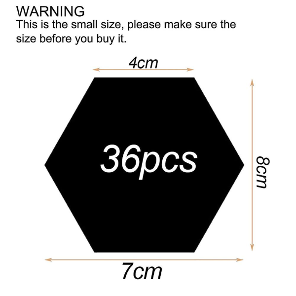 Speglar Väggdekorationer L För Sovrum Vardagsrum 3d Akrylmaterial Gör-det-själv Väggdekor 80*70*40mm