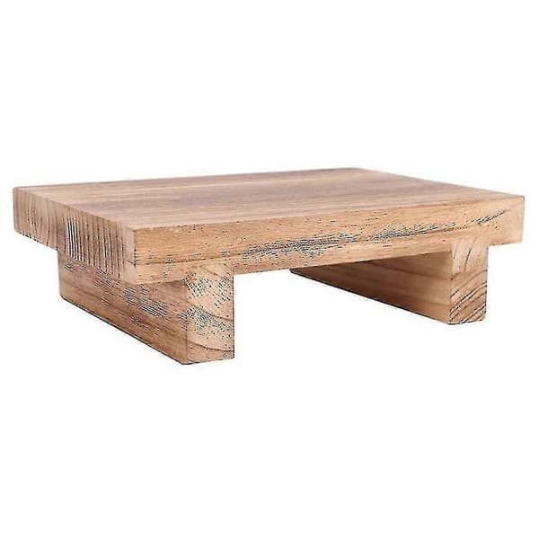 Træskammel til voksne, sengeskammel til høje senge, køkken, badeværelse, skab 25x7cm