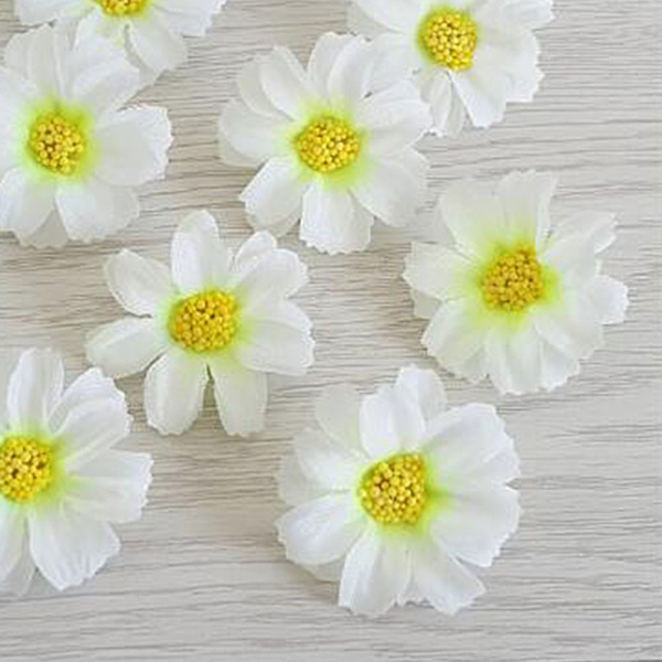 20x Konstgjorda Tusenskönor Falska Blommor Krans DIY Hantverk Blomsterdekor