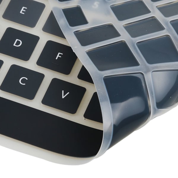 Engelskt silikonskydd för tangentbord till Macbook Air 13\"\"15\"\"17\"\" grå