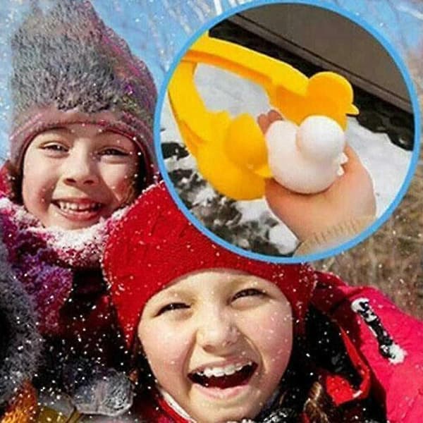 Andeformet Vinter Snebold Maker Klips Sne Sand Bold Form Værktøj Børn Udendørs Legetøj